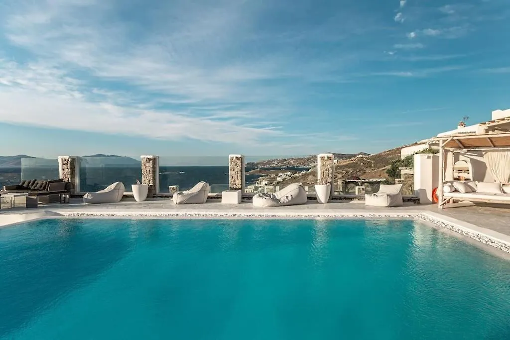 Mykonos Sea View Luxury Villa By Calypso Sunset Villas Mykonos Town 그리스