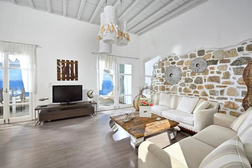 Mykonos Sea View Luxury Villa By Calypso Sunset Villas Mykonos Town 그리스