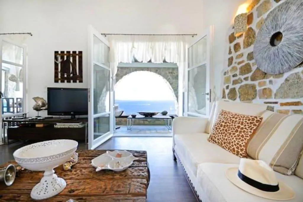 Mykonos Sea View Luxury Villa By Calypso Sunset Villas Mykonos Town 그리스