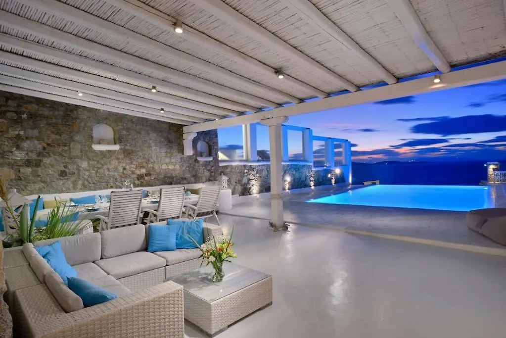 Mykonos Sea View Luxury Villa By Calypso Sunset Villas Mykonos Town