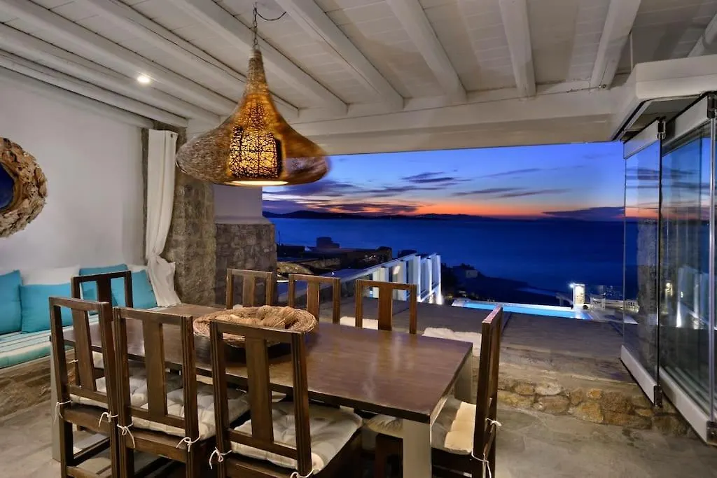 Mykonos Sea View Luxury Villa By Calypso Sunset Villas Mykonos Town